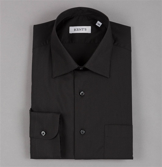 Chemise Habillée Noire Kents Stéréo XXL