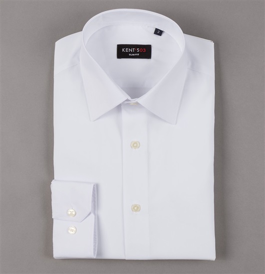 Chemise Habillée Blanche Galileo Kents ajustée