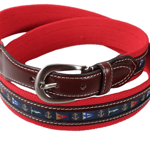 Ceinture Nautique Rouge