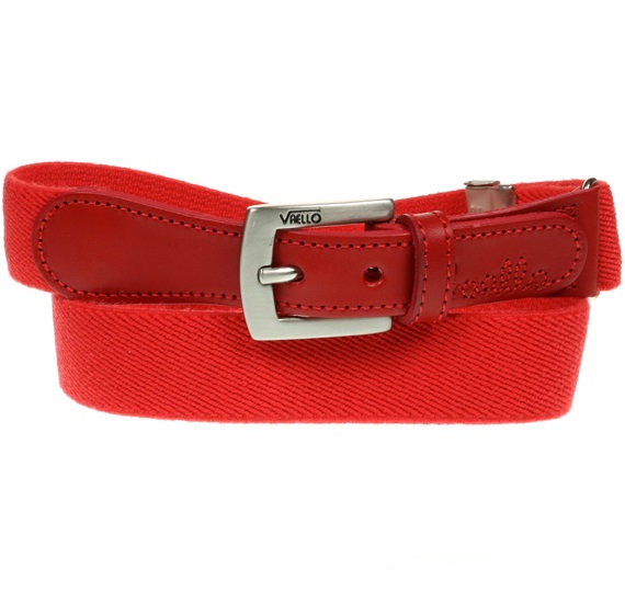 Ceinture Enfant Élastique Rouge