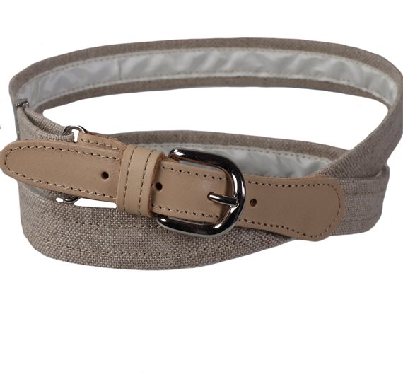 Ceinture Enfant Lin Naturel