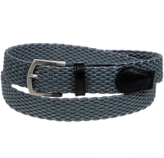 Ceinture Enfant Tressée Grise