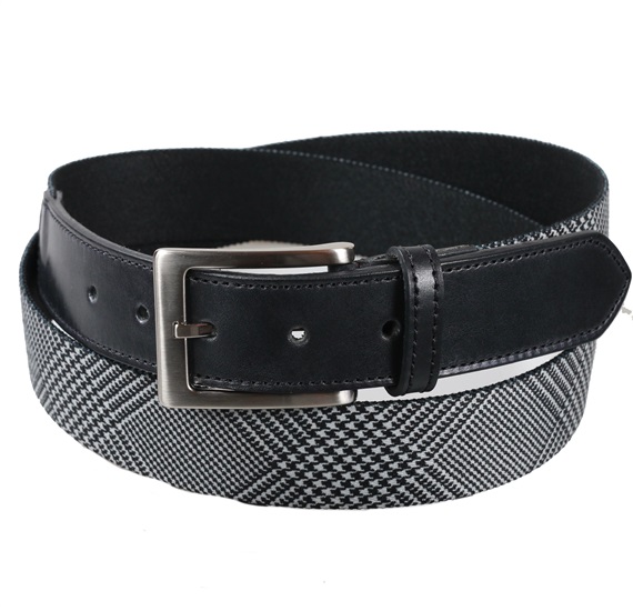 Ceinture Prince de Galles Blanc et Noir