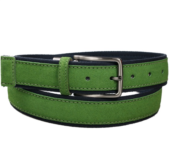 Ceinture en Daim Vert
