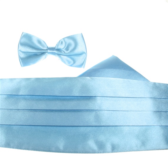Ensemble Ceinture de Cérémonie Bleu Ciel