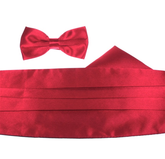 Ensemble Ceinture de Cérémonie Bordeaux Clair