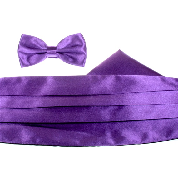 Ensemble Ceinture de Cérémonie Violet