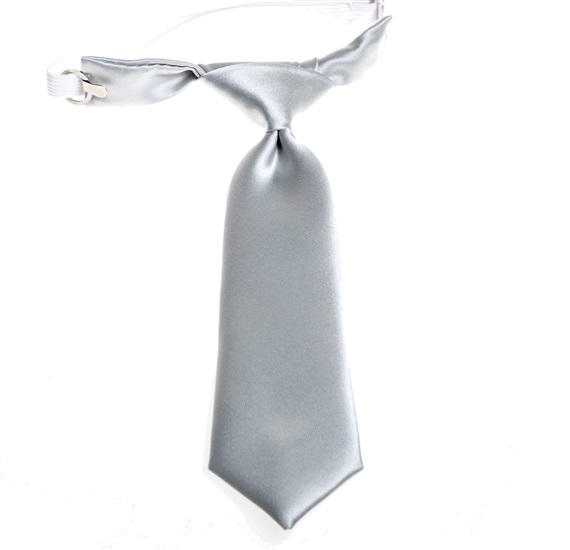 Cravate Bébé Gris Clair