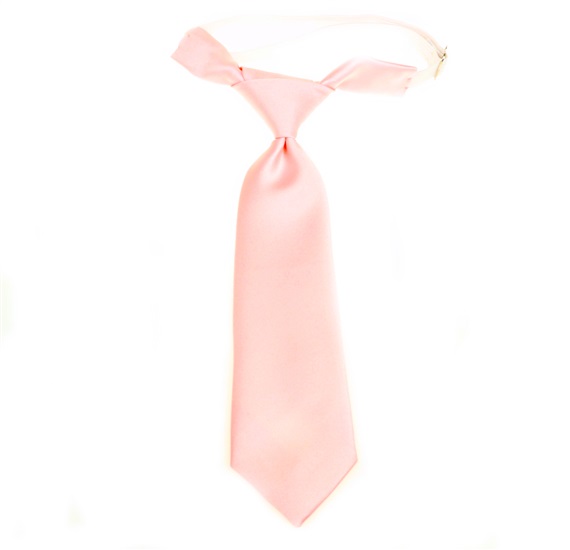 Cravate Rose Pâle Bébé