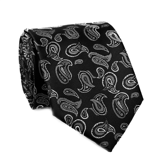Cravate Cachemire Noire