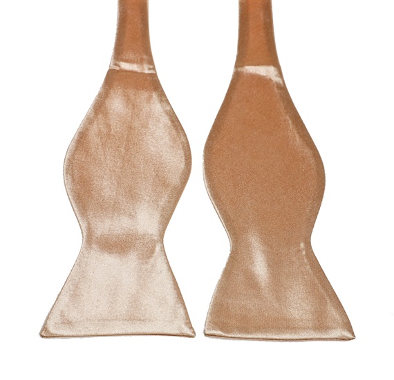 Cravate Noeud Papillon Beige
