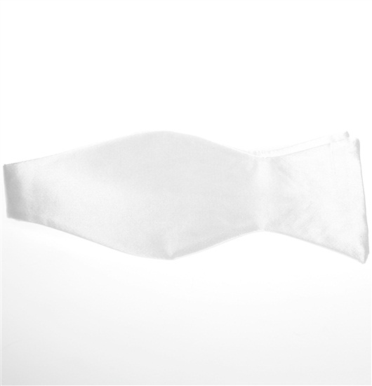 Cravate Noeud Papillon Blanche