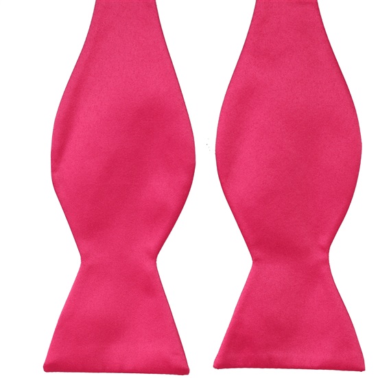 NŒUD PAPILLON ROSE FUCHSIA