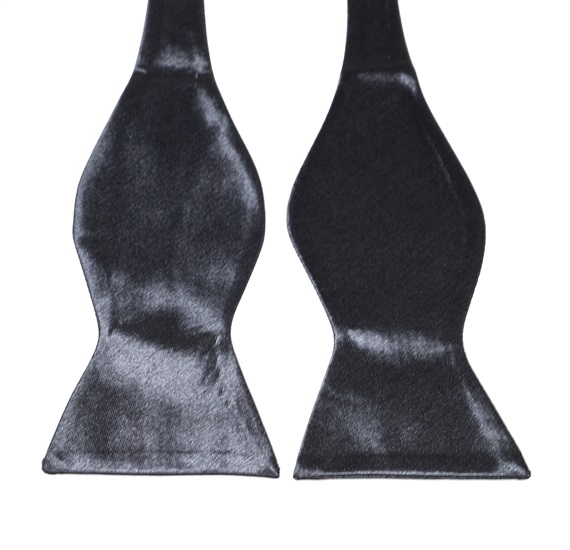 Cravate Noeud Papillon Gris Foncé
