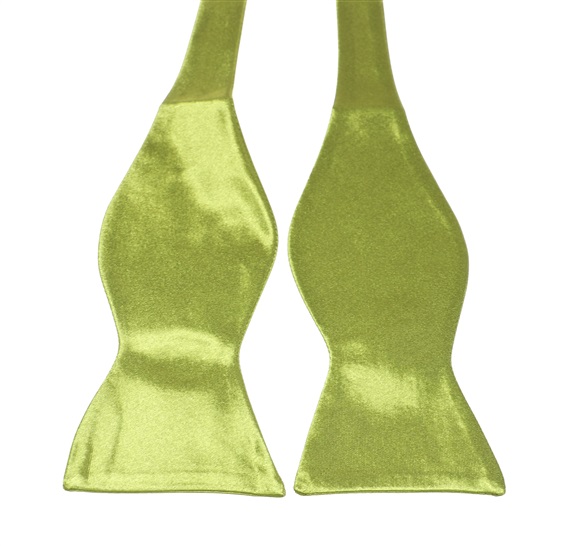 Cravate Noeud Papillon Vert Citron