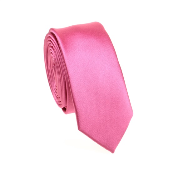 Cravate Étroite Fuchsia