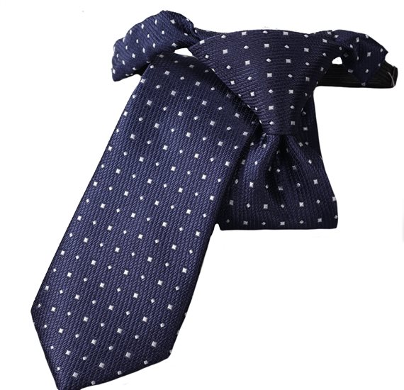 Cravate Enfant Bleue Carreaux Couleur