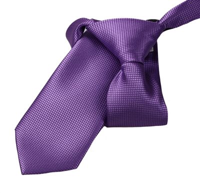 Cravate Enfant Brocart Violet
