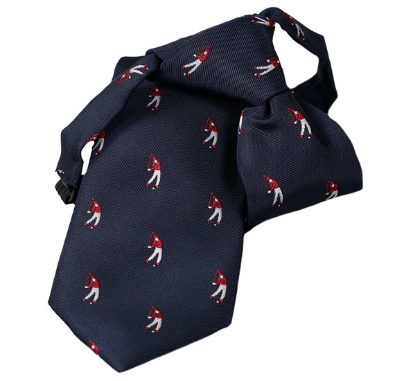 Cravate Enfant Golf Bleue