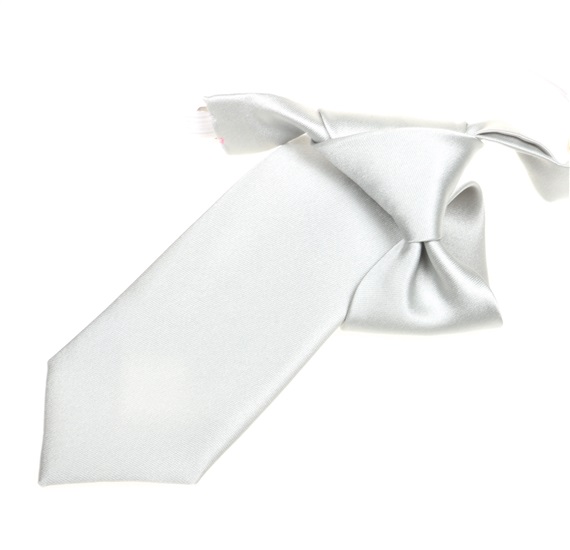 Cravate Enfant Gris Perle
