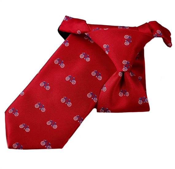 Cravate Enfant Rouge Vélos