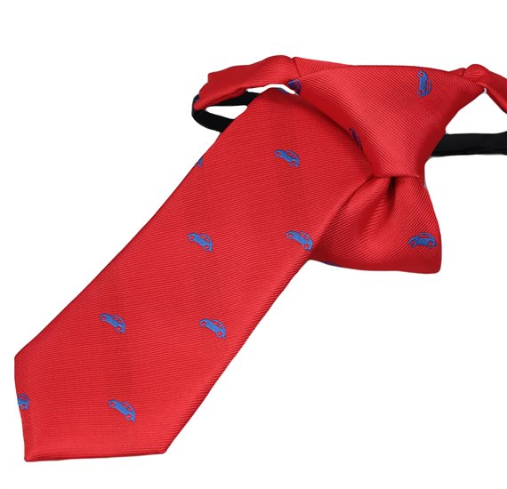 Cravate Enfant Rouge Voitures