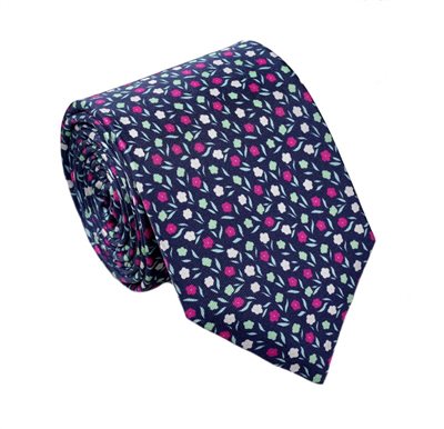 Cravate en soie Liberty