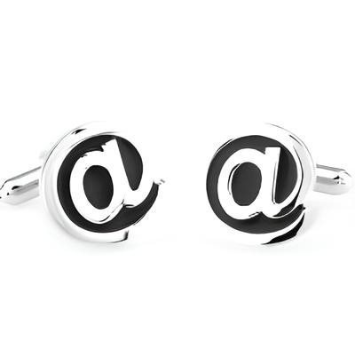 Boutons de Manchette Arrobase @