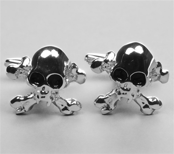Boutons de Manchette Crâne