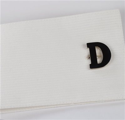 BOUTONS DE Manchette INITIALE D