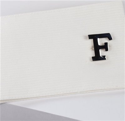 BOUTONS DE Manchette INITIALE F