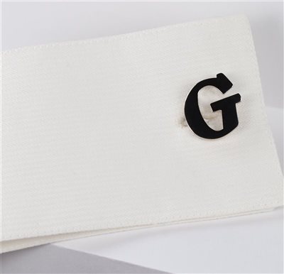 BOUTONS DE Manchette INITIALE G