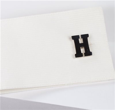 BOUTONS DE Manchette INITIALE H