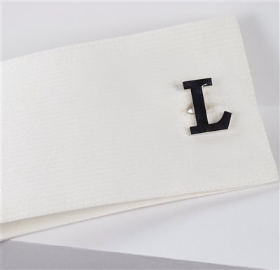 BOUTONS DE Manchette INITIALE L