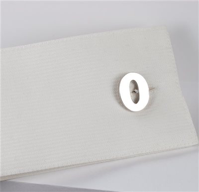 BOUTONS DE Manchette INITIALE O