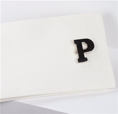BOUTONS DE Manchette INITIALE P