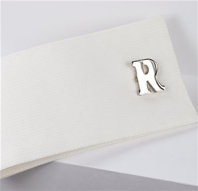 BOUTONS DE Manchette INITIALE R