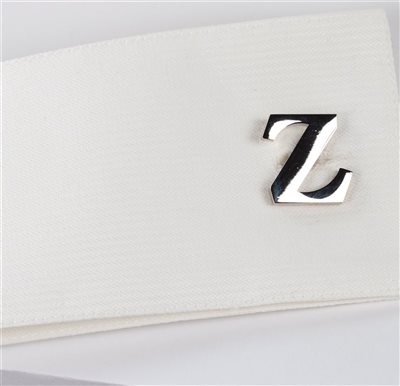 BOUTONS DE Manchette INITIALE Z