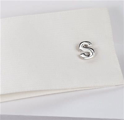 BOUTONS DE Manchette LETTRE S