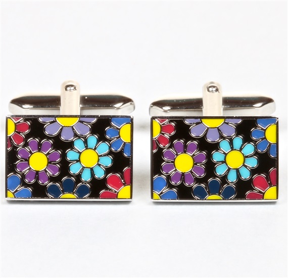 Boutons de Manchette Marguerites
