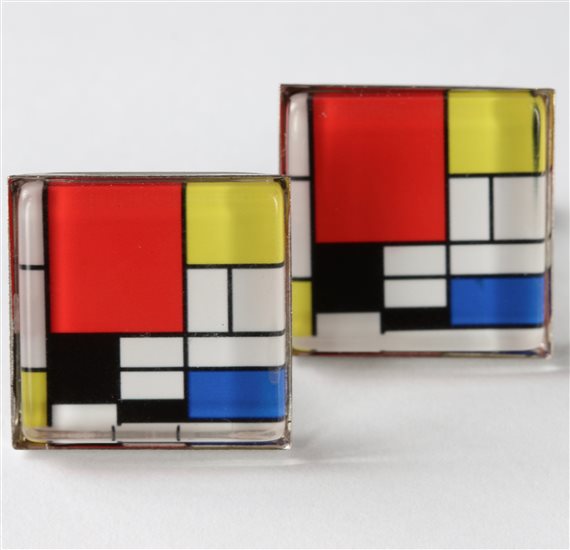 Mondrian Boutons de Manchette