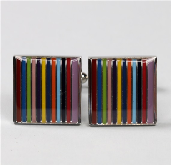 Boutons de Manchette Op Art Couleurs