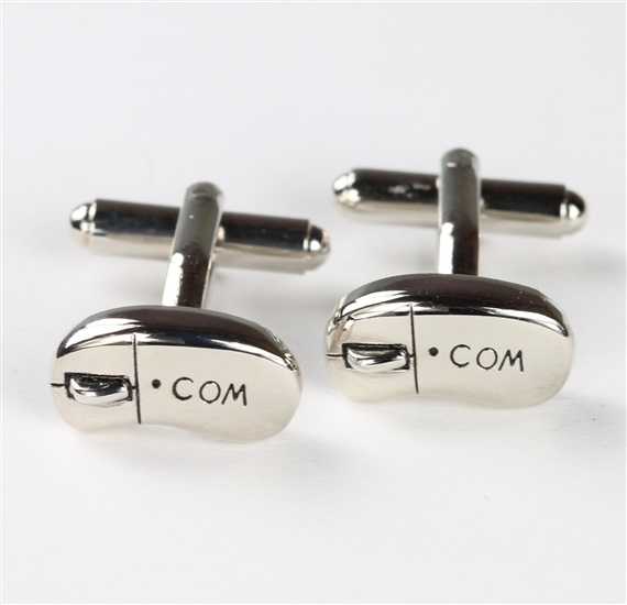 Boutons de Manchette Souris d'ordinateur