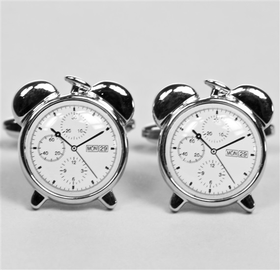 Boutons de Manchette Montre Rétro