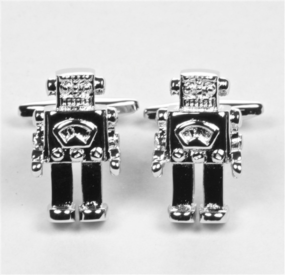 Boutons de Manchette Robot