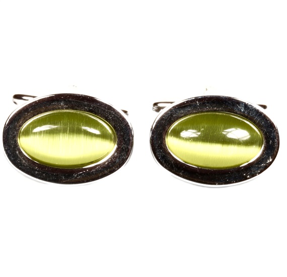 Boutons de Manchette Vert Pistache