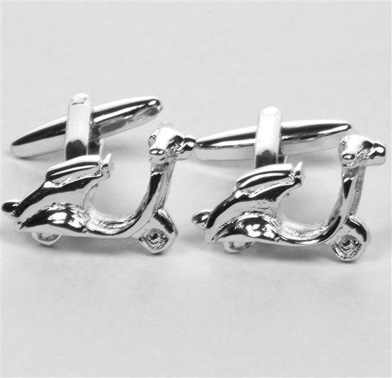 Boutons de Manchette Vespa en métal