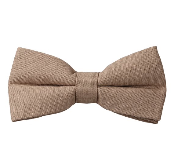Noeud Papillon en Coton Vert Kaki