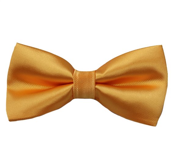 Noeud Papillon Jaune Satin