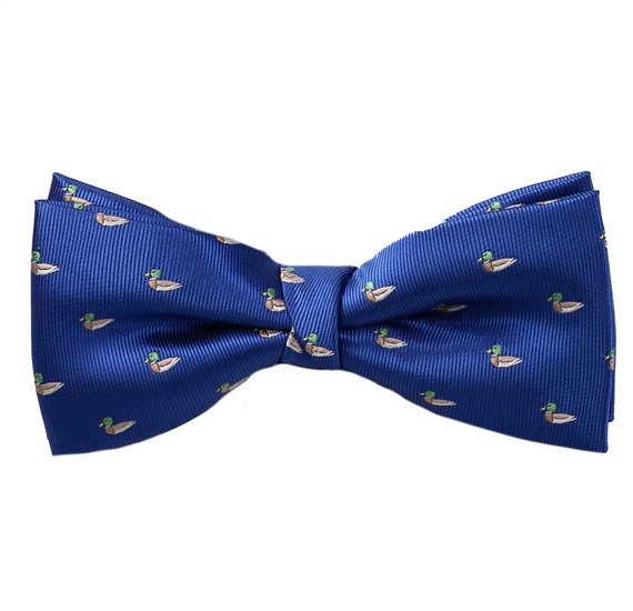 Noeud Papillon Bleu France avec Canards